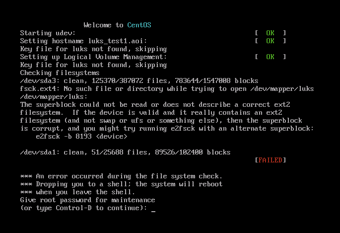 Etc Fstabの記述ミスなどでlinuxが立ち上がらないときの対処 Bacchi Me